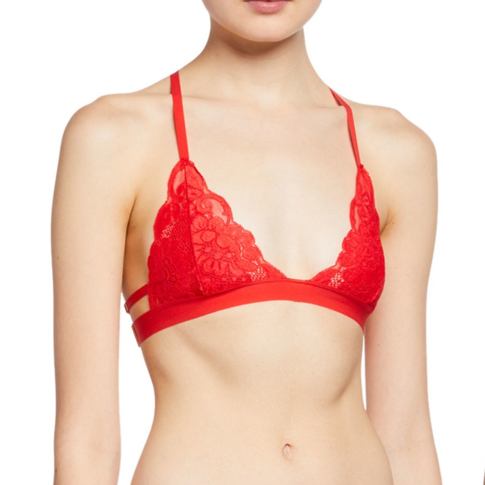 We are HAH x Revolve- SistHAH bralette in RED- size XS